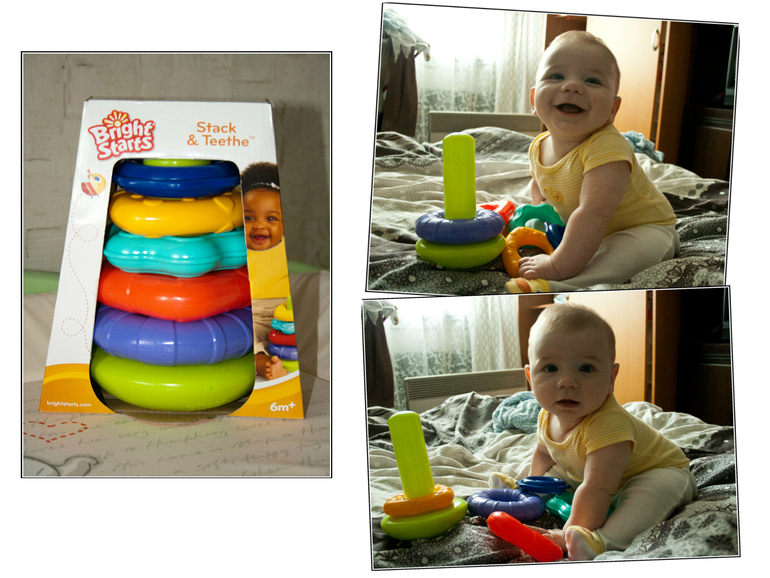 Приданное: игрушки 3-6 мес