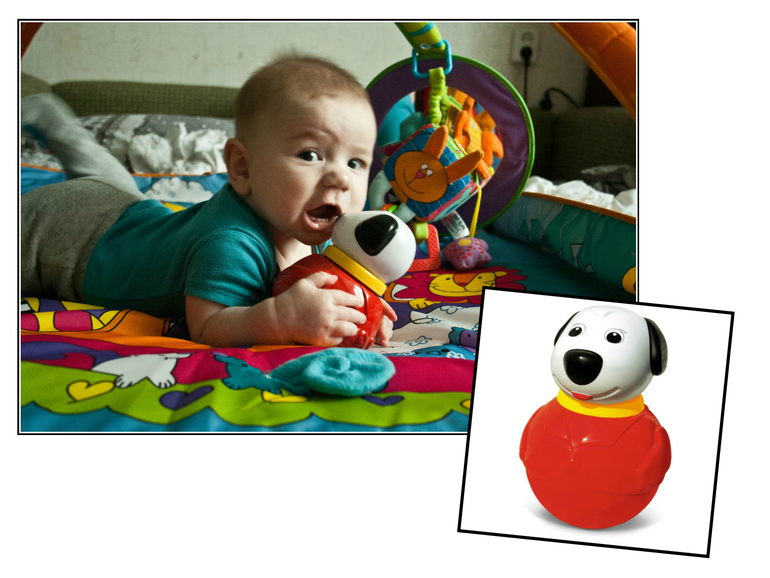 Приданное: игрушки 3-6 мес