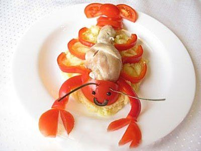 Рецепты и просто красивые идеи оформления блюд