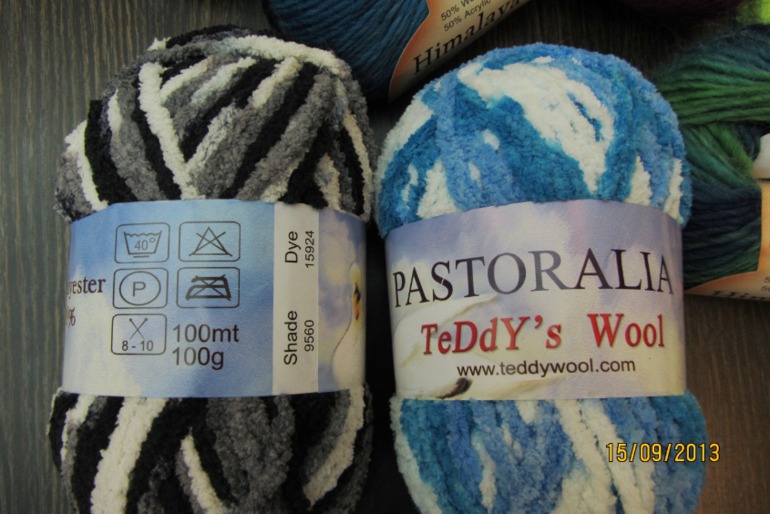 зимняя пряжа