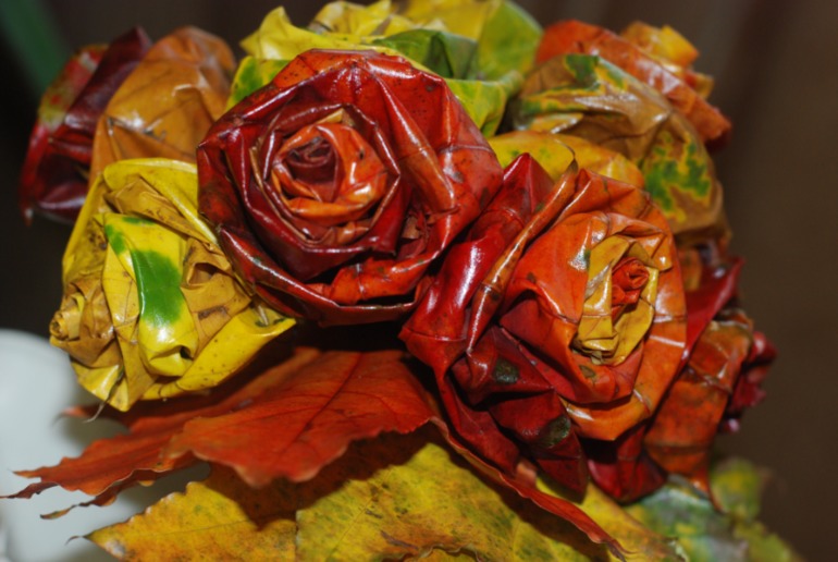 Наши поделки в садик. Сентябрь 2013г.