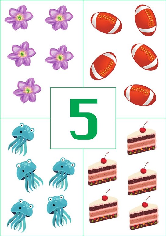 Веселая математика для малышей