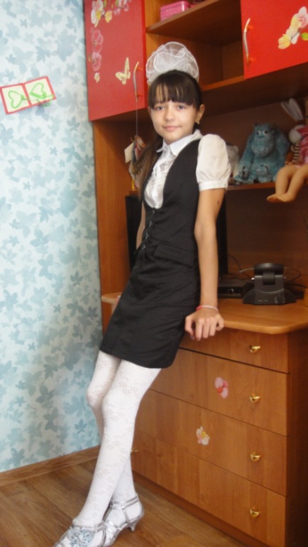 Моя пятиклассница =)
