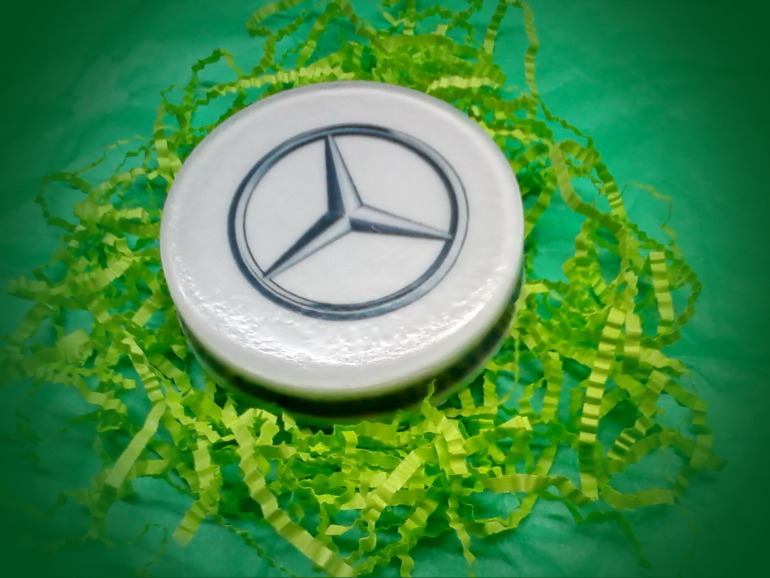 мыло с логотипом авто: