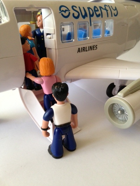 Кукольная история. В самолете.