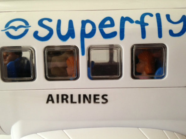 Кукольная история. В самолете.