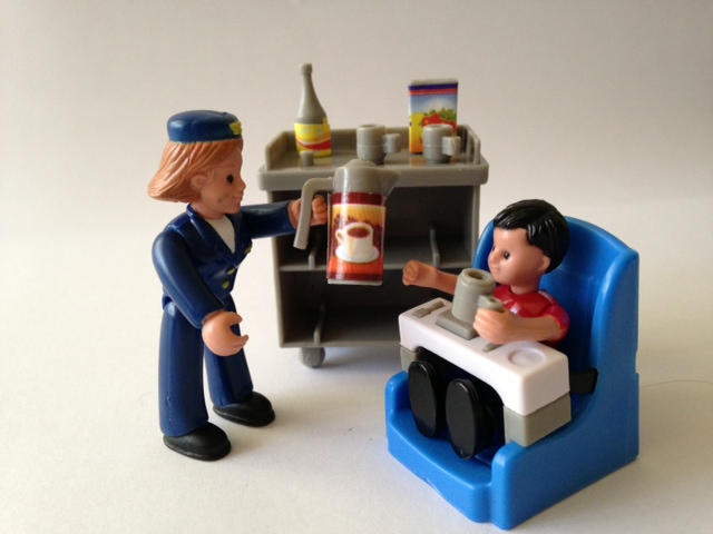 Кукольная история. В самолете.