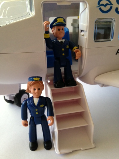 Кукольная история. В самолете.