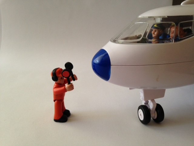 Кукольная история. В самолете.