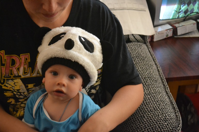 Ну вот и шапочка с шарфом до нас добрались