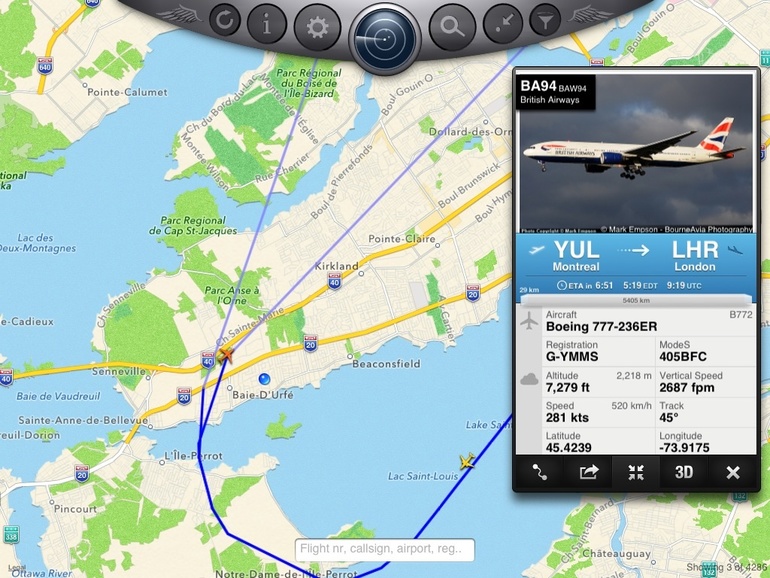 Он улетел, но обещал вернуться.