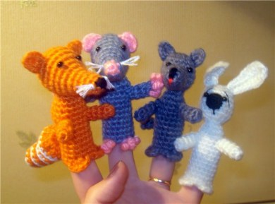 Идеи вязания, кукольный театр и шапочка-мишка