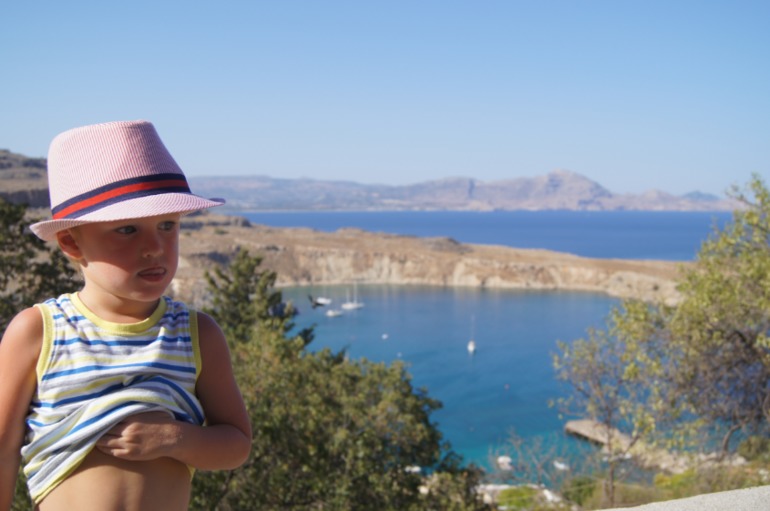 Прилетели! Греция, Родос, наш незапланированный отпуск)