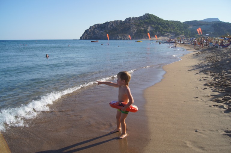 Прилетели! Греция, Родос, наш незапланированный отпуск)