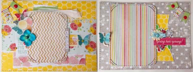 СП, Американский стиль. Летний альбом (разворот 1,2...)