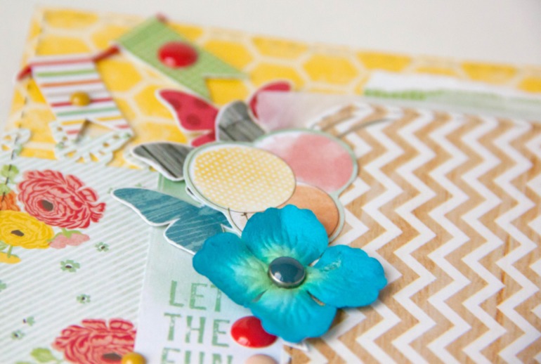 СП, Американский стиль. Летний альбом (разворот 1,2...)