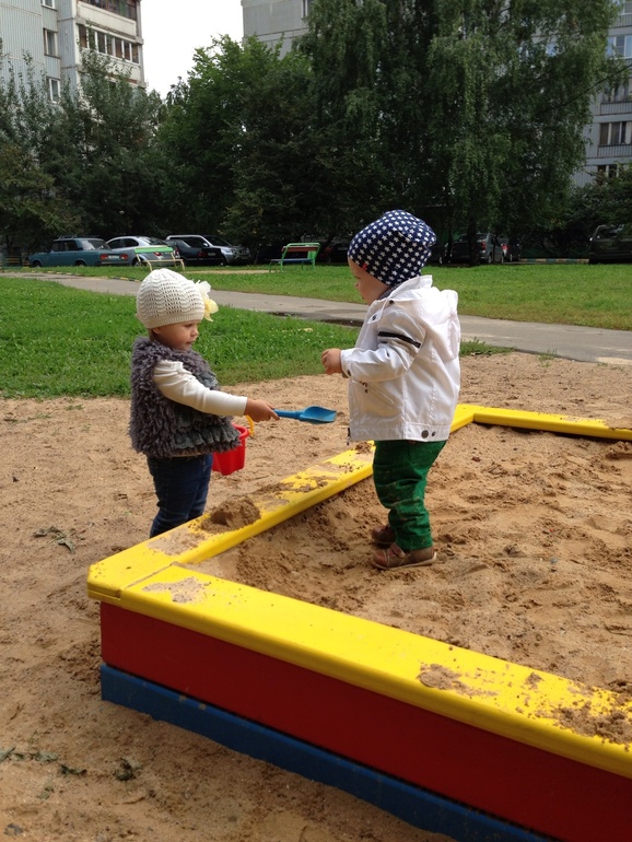 Пока Даша в саду....