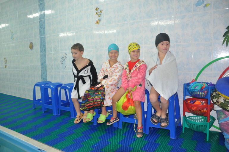 Снова плаваем - 12 сентября 2013 года - средняя группа