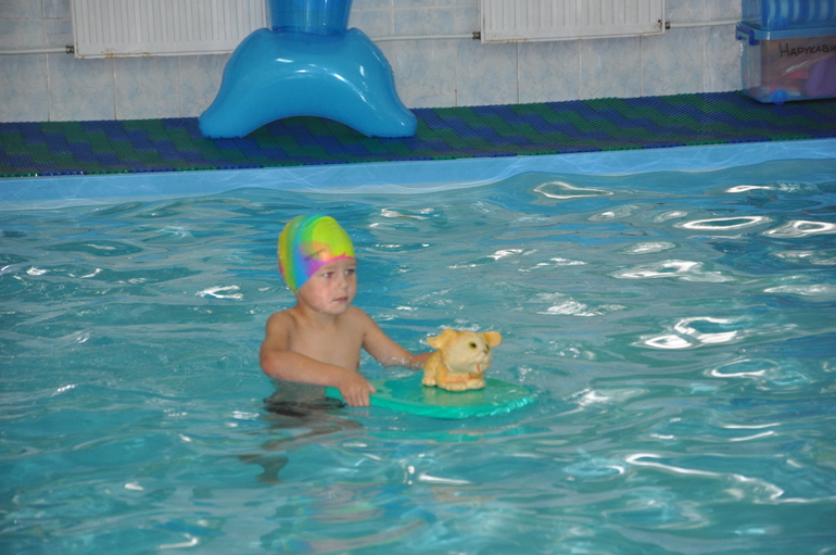 Снова плаваем - 12 сентября 2013 года - средняя группа