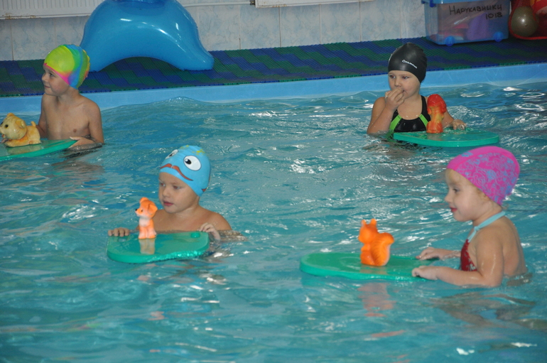 Снова плаваем - 12 сентября 2013 года - средняя группа