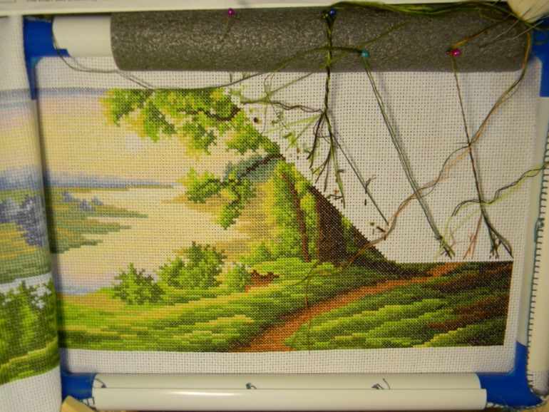 Процесс работы над картиной