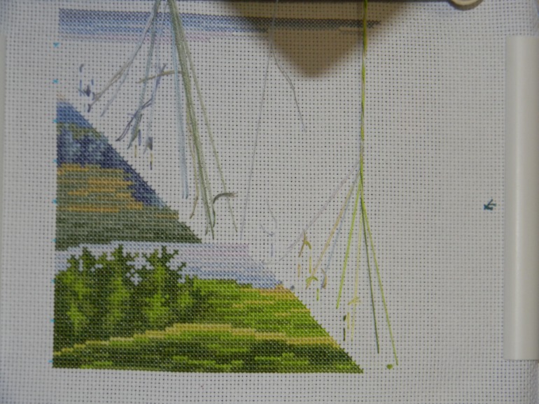 Процесс работы над картиной