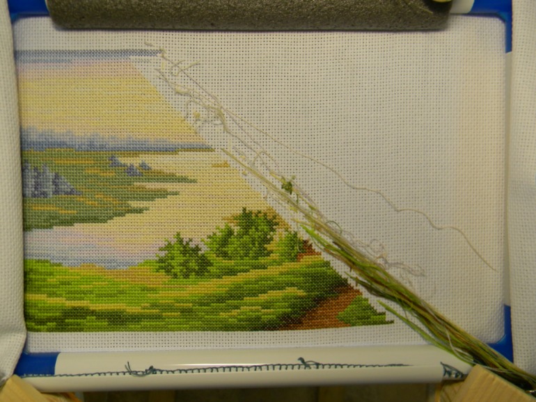 Процесс работы над картиной