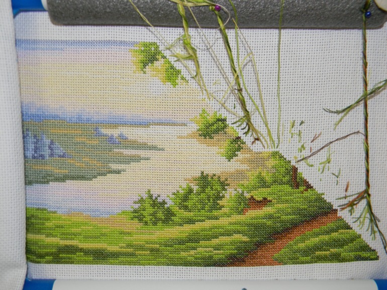 Процесс работы над картиной