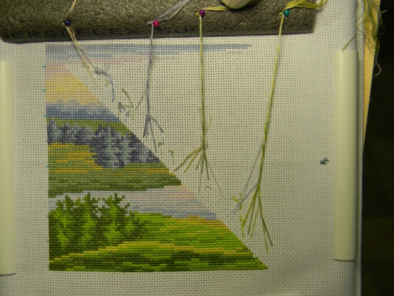 Процесс работы над картиной