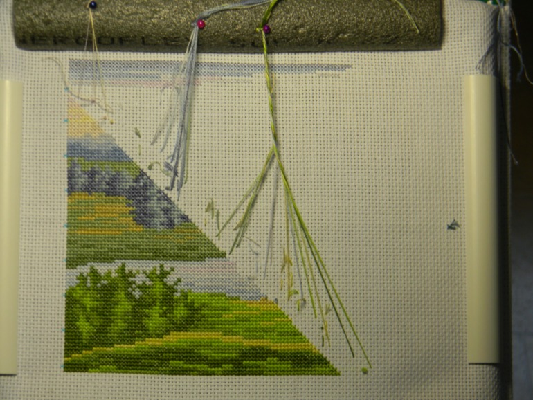 Процесс работы над картиной