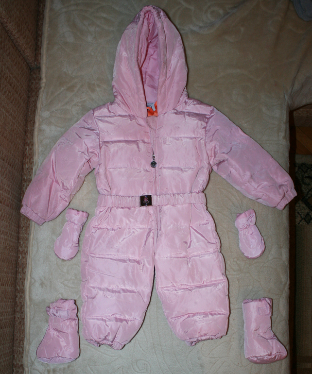 Комбинезон зима б\у на пуху.