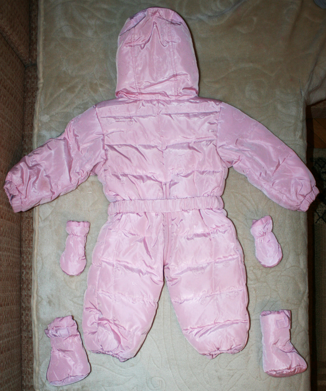 Комбинезон зима б\у на пуху.