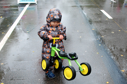 Наша первая покатушка или беговелогонка в Сокольниках