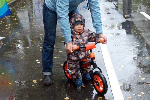 Наша первая покатушка или беговелогонка в Сокольниках