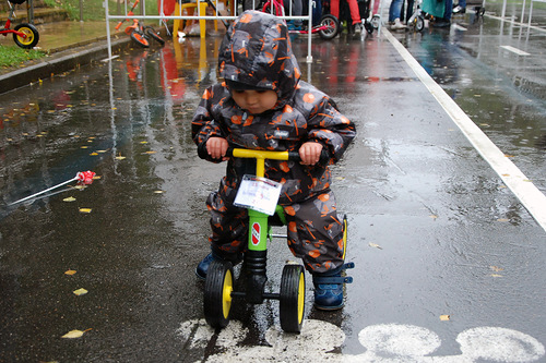Наша первая покатушка или беговелогонка в Сокольниках