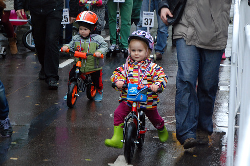 Наша первая покатушка или беговелогонка в Сокольниках
