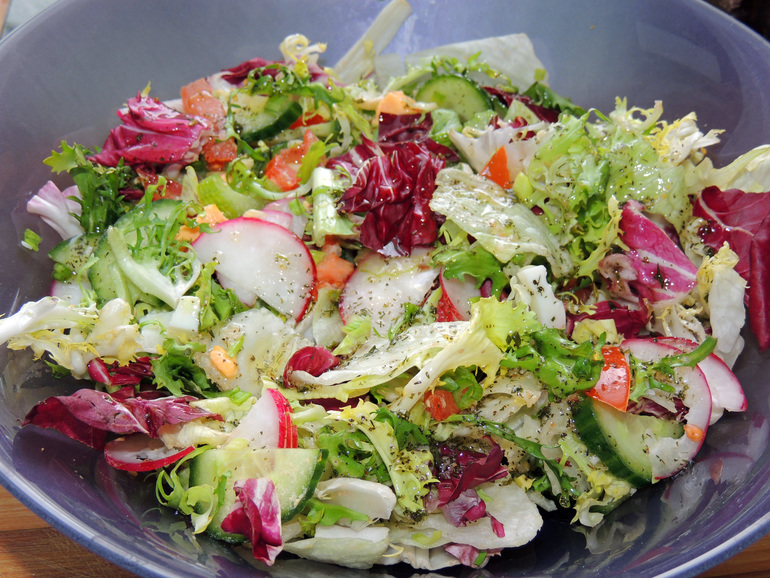 Простые салатики