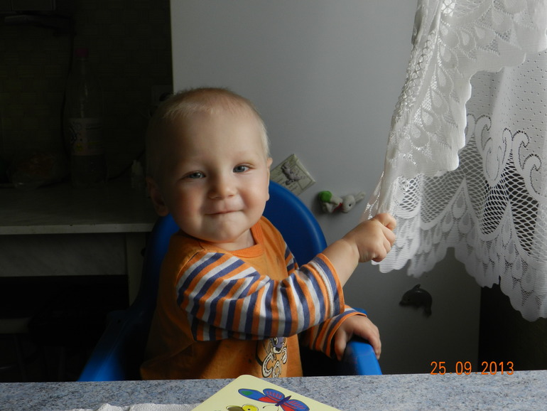 Как Тём маме каляки рисовал...