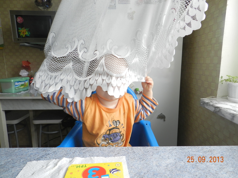 Как Тём маме каляки рисовал...