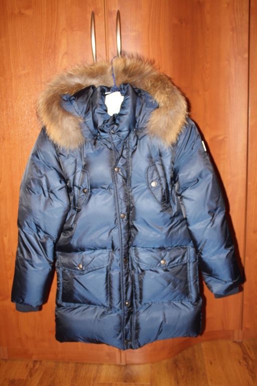 Продаю б/у пальто Borelli (пух) на мальчика.