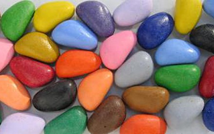 Мелки-камушки восковые Crayon Rocks (Крайон Рокс), мелки-карандаши восковые пальчиковые, блоки Stoсk