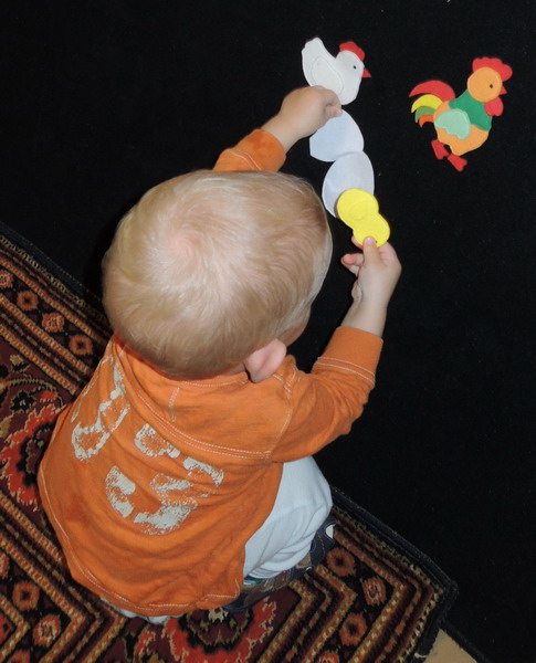 ТН №5 Курица, петух, цыпленок, 1.2г