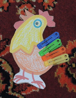 ТН №5 Курица, петух, цыпленок, 1.2г