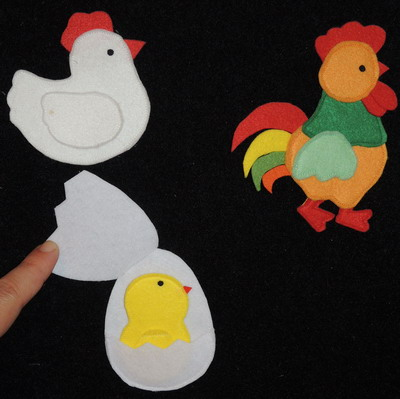 ТН №5 Курица, петух, цыпленок, 1.2г