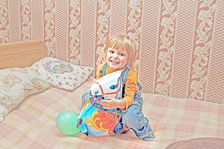 Я люблю свою лошадку