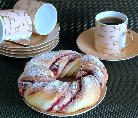 Клюквеные веночки