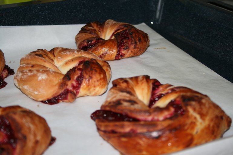 Клюквеные веночки