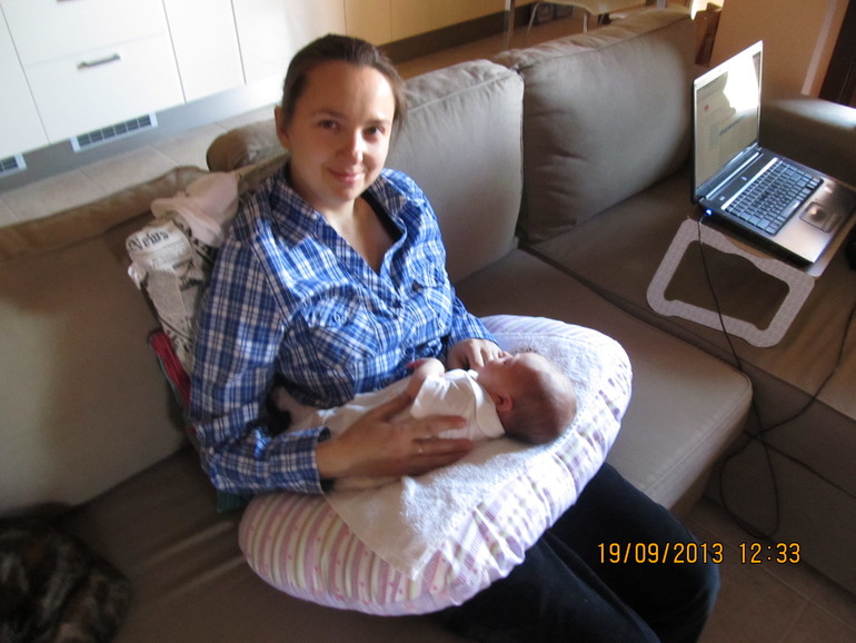 Нам сегодня 2 недельки