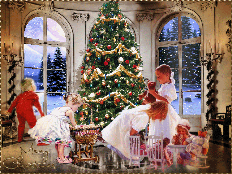 Наступивший год семьи. Рождественские картинки. Рождественская елка. Дети наряжают елку. Детям о Рождестве.
