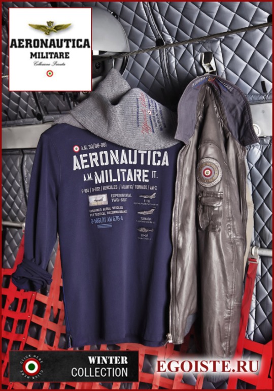 New AUTUMN WINTER collection 2013/2014 AERONAUTICA MILITARE купить в Москве интернет-магазин